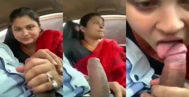 Village xxx Viral Video Xxx Aunty Gives Tamil Blowjob To Bf In Car