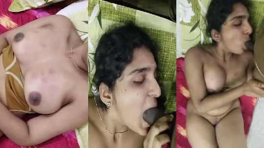 Porn Desi MMS of Nude Bhabhi Cock Sucking