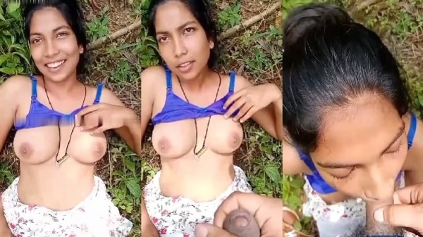 Village Girl Give Blowjob In Desi Outdoor Sex Video