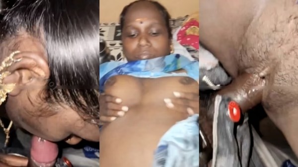 Tamil XXX Of Aunty Blowjob Then Hard Fucked